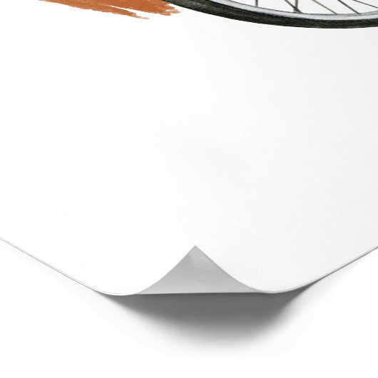 Poster Paris Bike Ride (Hoek)