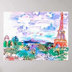 Poster Paris Raoul Dufy