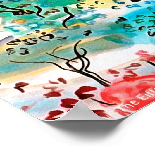 Poster Paris Raoul Dufy (Hoek)