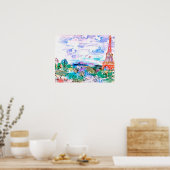 Poster Paris Raoul Dufy (Keuken)