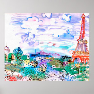 Poster Paris Raoul Dufy