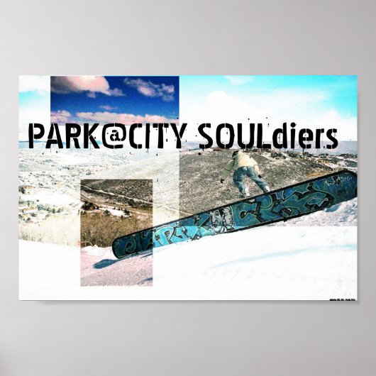 Poster Park City Souldaten (Voorkant)
