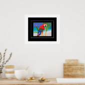 Poster-Parrot Poster (Keuken)