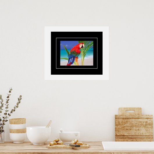 Poster-Parrot Poster (Keuken)