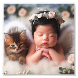 poster pasgeboren baby