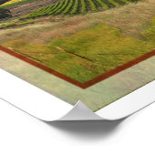 Poster Paso Robles Wine Land (Hoek)