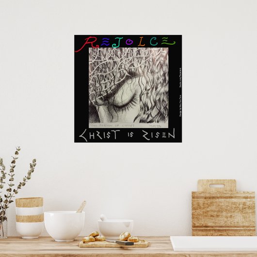 Poster - Passie van Christus (Keuken)