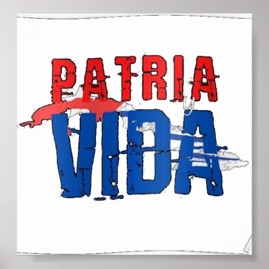 Poster Patria y vida (Voorkant)