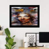 Poster patriottische sterkte (Thuiskantoor)