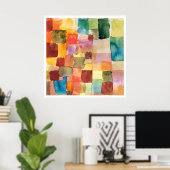 POSTER : PAUL KLEE : 1914 (Thuiskantoor)