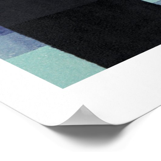 POSTER : PAUL KLEE : DE HARBINGER VAN AUTUMN (Hoek)