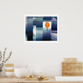 POSTER : PAUL KLEE : DE HARBINGER VAN AUTUMN (Keuken)