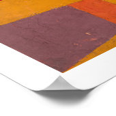 POSTER : PAUL KLEE : JOYFUL MOUNTAIN LANDSCAPE (Hoek)