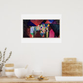 POSTER : PAUL KLEE : MUNICIPAL JEWEL (Keuken)