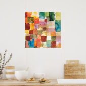 POSTER : PAUL KLEE : ONTHOUDEN, 1914 (Keuken)