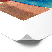 POSTER : PAUL KLEE : ONTHOUDEN, 1914 (Hoek)