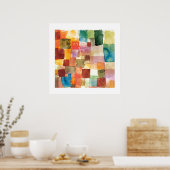 POSTER : PAUL KLEE : ONTHOUDEN, 1914 (Keuken)