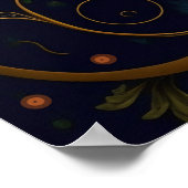 Poster Peacock (Hoek)