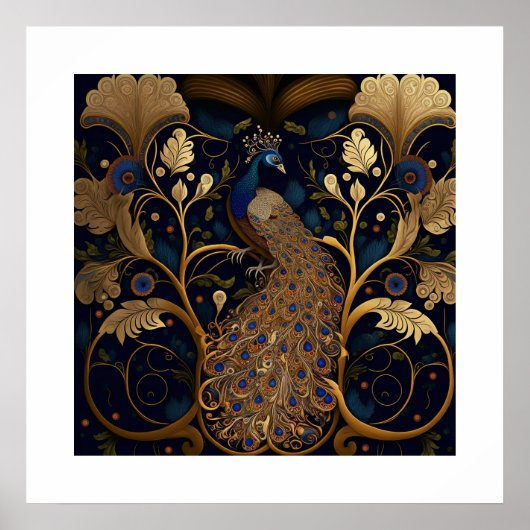 Poster Peacock (Voorkant)