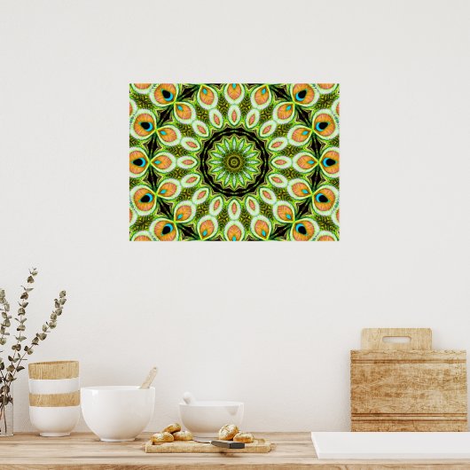 Poster PEADELICA (Keuken)