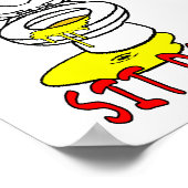 Poster Pee Pee (Hoek)