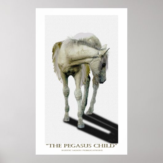 poster "PEGASUS CHILD" Book Art (Voorkant)