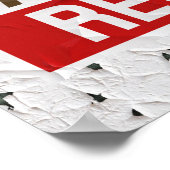 Poster pellingverf uit Californië (Hoek)