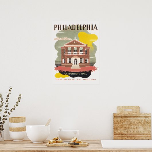  Poster Pennsylvania (Keuken)