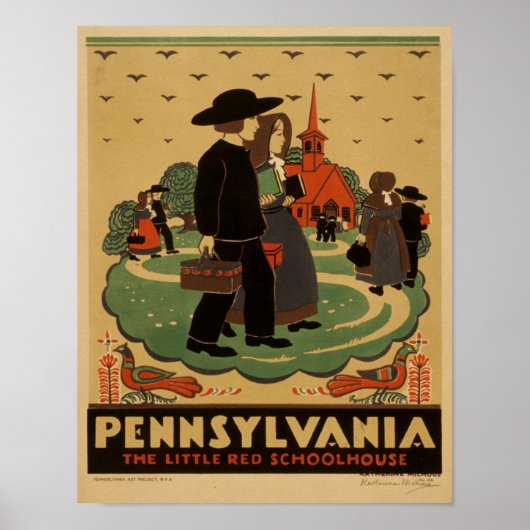  Poster Pennsylvania (Voorkant)