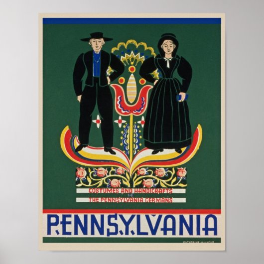 Poster Pennsylvania (Voorkant)