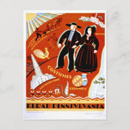  Poster Pennsylvania Briefkaart