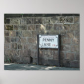 Poster - Penny Lane (Voorkant)