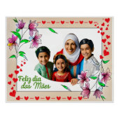 Poster Perfeito da Zazzle para homenagem as mães  (Voorkant)