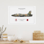 Pôster perfil AT-26 Xavante - FAB Poster (Keuken)
