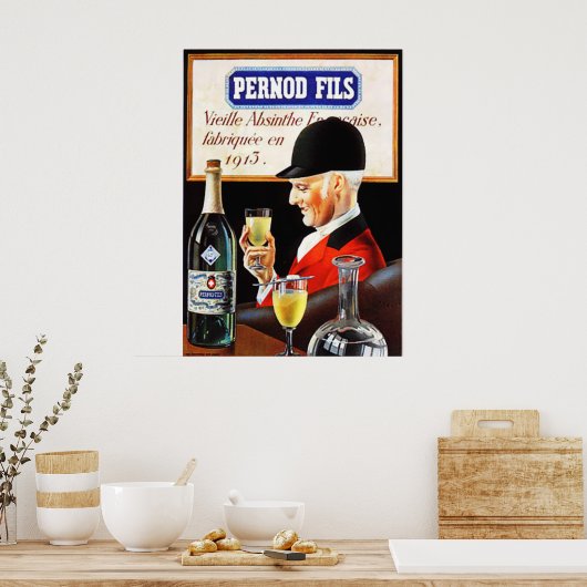 Poster Pernod Fils (Keuken)