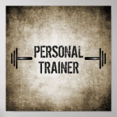 Poster persoonlijke trainer (Voorkant)