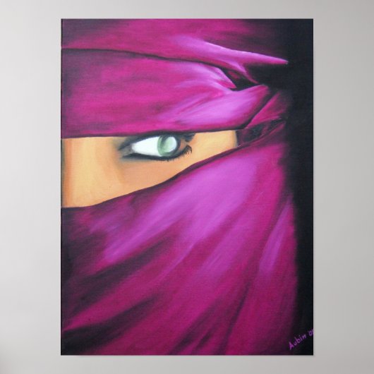 Poster - Perzische gloed (Voorkant)