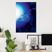 Poster: PhantaSea: Vectorkunst Poster (Thuiskantoor)