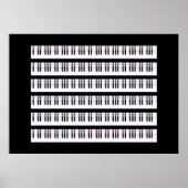 Poster Piano Keys (Voorkant)
