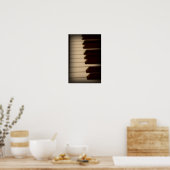 Poster Piano Keys (Keuken)