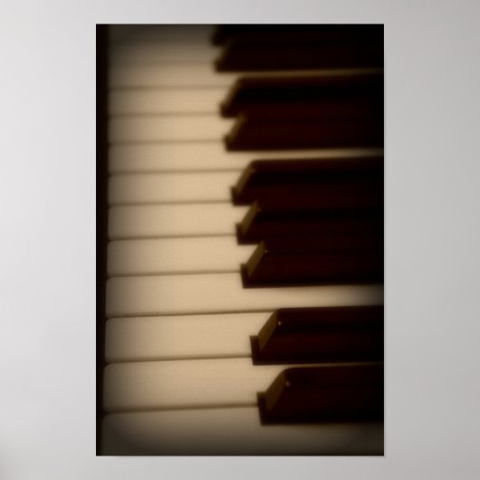 Poster Piano Keys (Voorkant)