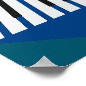 Poster Piano Keys (Hoek)