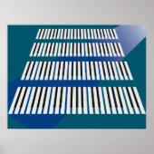Poster Piano Keys (Voorkant)