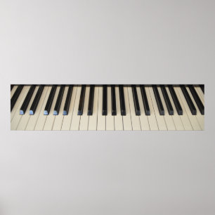 Poster Piano-toetsenbord