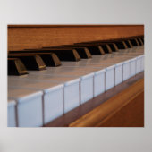 Poster Piano-toetsenbord (Voorkant)