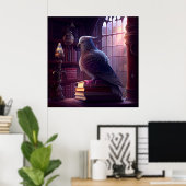 Poster Pigeon (Thuiskantoor)