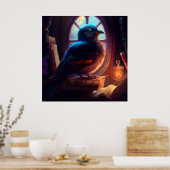Poster Pigeon (Keuken)
