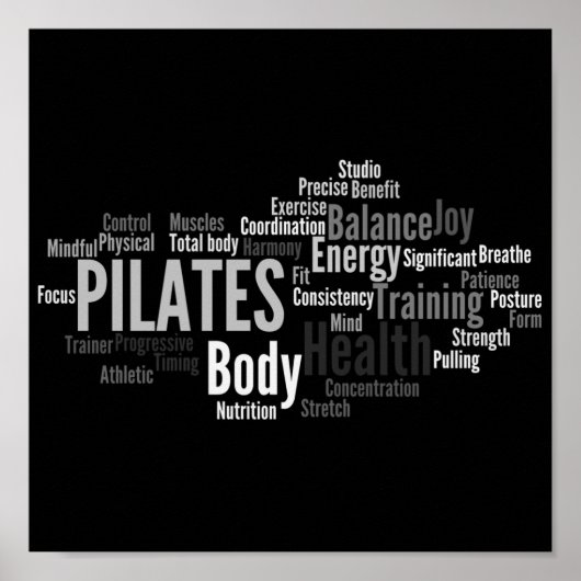 Poster PILATES (Voorkant)
