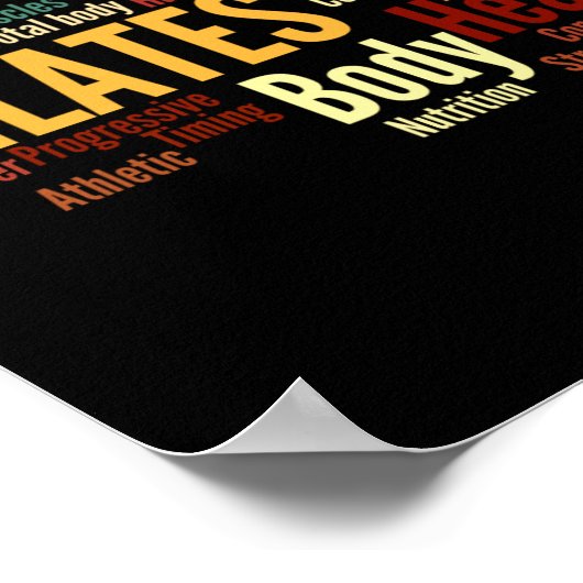 Poster PILATES (Hoek)