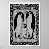 Poster pinguïns (Voorkant)